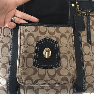 Vintage Coach Legacy tote